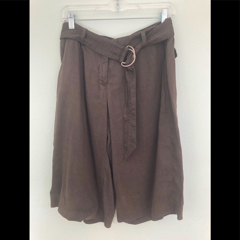 Theory linen blend shorts size 10 (L)